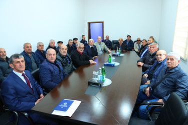 27 aprel 2026-cı il tarixində Binəqədi rayonunda Çernobıl faciəsinin 40-cı ildönümü münasibətilə Çernobıl əlilləri ilə görüş