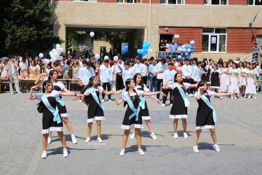 Binəqədi rayonunda 2023-2024-cü tədris ilinin başa çatması münasibətilə 14 iyun 2024-cü il tarixində orta ümumtəhsil müəssisələrində “Son zəng” tədbirləri