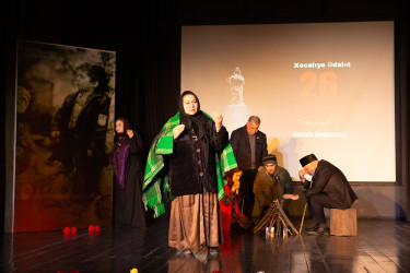 Xocalı soyqırımının 33-cü ildönümünə həsr olunmuş “Xocalım, evimizə qayıdırıq!” adlı tədbir 26.02.2025
