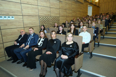 06 mart 2026-cı il tarixində Yeni Azərbaycan Partiyası Binəqədi rayon təşkilatının yaradılmasının 33-cü ildönümünə və 8 Mart Beynəlxalq Qadınlar Gününə həsr olunmuş tədbir