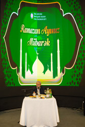 Binəqədi Rayon İcra Hakimiyyəti tərəfindən müqəddəs Ramazan ayı münasibətilə iftar süfrəsinin təşkili 17.03.2025