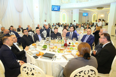 Binəqədi Rayon İcra Hakimiyyəti tərəfindən Ramazan ayı münasibətilə iftar süfrəsinin təşkilatı 06.04.2024