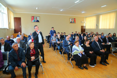 24 aprel 2025-ci il tarixində Binəqədi Rayon İcra Hakimiyyətinin başçısı Elxan Allahverdiyevin 6-cı mikrorayon sakinləri ilə səyyar qəbulu
