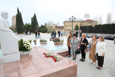 Binəqədi rayonunda əməkdar elm xadimi, tibb elmləri doktoru, görkəmli oftolmoloq-alim, akademik Zərifə xanım Əliyevanın əziz xatirəsi böyük ehtiramla yad edilməsi 15.04.2024