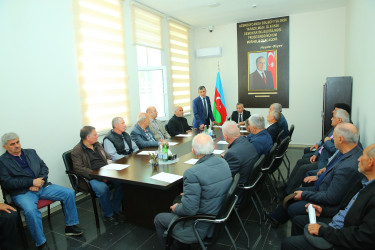 24.04.2025 - Çernobıl faciəsinin 39-cu ildönümü münasibətilə Çernobıl əlilləri ilə görüş