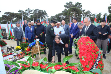 Antiterror əməliyyatı zamanı Şəhidlik zirvəsinə ucalmış şəhidimiz- Xəlilli Məhəməd İlqar oğlunun il mərasimi 23.09.2024