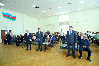 03 sentyabr 2026-cı il tarixində Binəqədi Rayon İcra Hakimiyyətinin başçısı Elxan Allahverdiyevin Binəqədi qəsəbə sakinləri ilə səyyar qəbulu