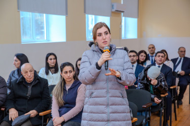 22 yanvar 2026-cı il tarixində Binəqədi Rayon İcra Hakimiyyətinin başçısı Elxan Allahverdiyevin Biləcəri qəsəbə sakinləri ilə səyyar qəbulu