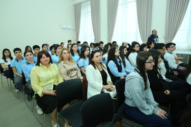 13 aprel 2026-cı il tarixində“Şəhərsalma və Memarlıq İli” çərçivəsində xalqımızın ümmumilli lideri Heydər Əliyevin əziz xatirəsinə həsr olunmuş “Heydər Əliyev və Azərbaycan tarixi” mövzusunda elmi-praktik konfransın rayon mərhələsi