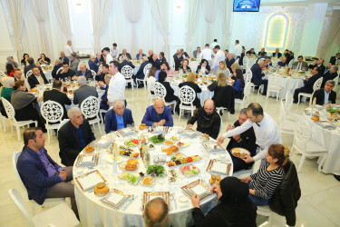 Binəqədi Rayon İcra Hakimiyyəti tərəfindən Ramazan ayı münasibətilə iftar süfrəsinin təşkilatı 06.04.2024