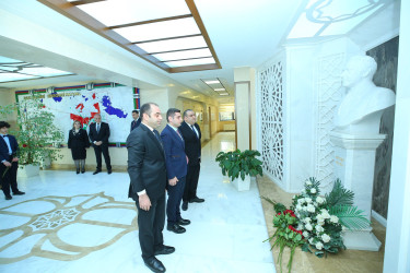 02 fevral 2026-cı il tarixində Binəqədi Rayon İcra Hakimiyyətində gənclərlə 2 Fevral-“Azərbaycan Gəncləri Günü”nə həsr olunmuş tədbir