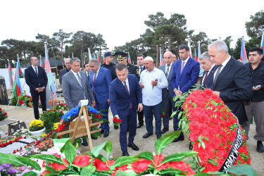 Antiterror əməliyyatı zamanı Şəhidlik zirvəsinə ucalmış şəhidimiz- Xəlilli Məhəməd İlqar oğlunun il mərasimi 23.09.2024