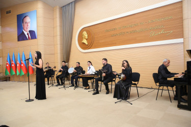 Ulu Öndər Heydər Əliyevin anadan olmasının 101-ci il dönümünə həsr olunmuş “Azərbaycan mənim ürəyimdir...” adlı tədbir