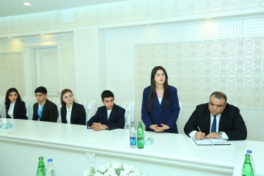 02 fevral 2026-cı il tarixində Binəqədi Rayon İcra Hakimiyyətində gənclərlə 2 Fevral-“Azərbaycan Gəncləri Günü”nə həsr olunmuş tədbir