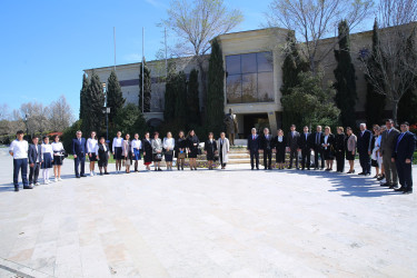 Ulu Öndər, xalqımızın Ümumilli lideri Heydər Əliyevin əziz xatirəsinə həsr olunmuş “Heydər Əliyev və Azərbaycan tarixi” mövzusunda elmi-praktik konfransın rayon mərhələsi 05.04.2024