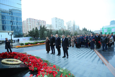26 fevral 2026-cı il tarixində Xocalı soyqırımının 34-cü ildönümü ilə əlaqədar “Ana harayı” abidəsinin ziyarəti