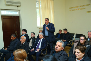 17 aprel 2025-ci il tarixində Binəqədi Rayon İcra Hakimiyyətinin başçısı Elxan Allahverdiyevin M.Ə.Rəsulzadə qəsəbə sakinləri ilə səyyar qəbulu