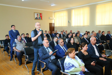 24 aprel 2025-ci il tarixində Binəqədi Rayon İcra Hakimiyyətinin başçısı Elxan Allahverdiyevin 6-cı mikrorayon sakinləri ilə səyyar qəbulu