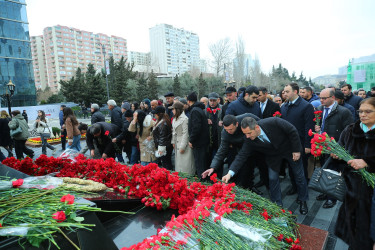 26 fevral 2026-cı il tarixində Xocalı soyqırımının 34-cü ildönümü ilə əlaqədar “Ana harayı” abidəsinin ziyarəti
