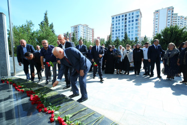 27 sentyabr 2026-cı il tarixində Binəqədi rayonunda Birinci Qarabağ, Aprel döyüşləri və Vətən müharibəsində, antiterror əməliyyatları zamanı şəhid olmuş qəhrəmanlarımızın əziz xatirəsinə ucaldılmış Memorial Kompleksin qarşısında 27 Sentyabr- Anım Gününə həsr olunmuş ümumrayon tədbiri