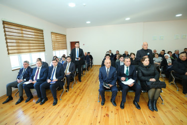 19 fevral 2026-cı il tarixində Binəqədi Rayon İcra Hakimiyyətinin başçısı Elxan Allahverdiyevin M.Ə.Rəsulzadə qəsəbə sakinləri ilə səyyar qəbulu