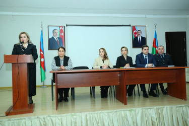 24 fevral 2026-cı il tarixində “Şəhərsalma və Memarlıq İli” çərçivəsində Binəqədi Rayon İcra Hakimiyyətinin təşkilatçılığı ilə H.Hüseynov adına 83 № li məktəb-liseydə “Uşaq hüquqlarının müdafiəsi” mövzusunda tədbir