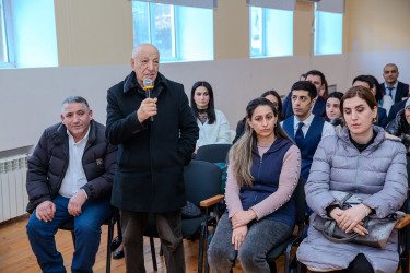 22 yanvar 2026-cı il tarixində Binəqədi Rayon İcra Hakimiyyətinin başçısı Elxan Allahverdiyevin Biləcəri qəsəbə sakinləri ilə səyyar qəbulu