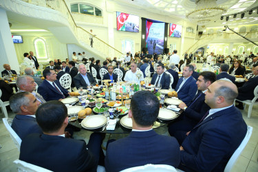 27 Sentyabr-Anım Günü ilə əlaqədar 27 sentyabr 2026-cı il tarixində Binəqədi Rayon İcra Hakimiyyətinin təşkilatçılığı ilə şəhidlərin əziz xatirəsinə ehsan süfrəsi