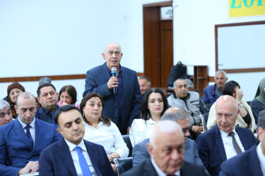 23 aprel 2026-cı il tarixində Binəqədi Rayon İcra Hakimiyyətinin başçısı Elxan Allahverdiyevin 8-ci mikrorayon sakinləri ilə səyyar qəbulu