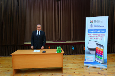09 aprel 2026-cı il tarixində Binəqədi Rayon İcra Hakimiyyətinin başçısı Elxan Allahverdiyevin 9-cu mikrorayon sakinləri ilə səyyar qəbulu
