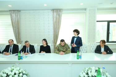 02 fevral 2026-cı il tarixində Binəqədi Rayon İcra Hakimiyyətində gənclərlə 2 Fevral-“Azərbaycan Gəncləri Günü”nə həsr olunmuş tədbir