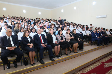 Ulu Öndər, xalqımızın Ümumilli lideri Heydər Əliyevin əziz xatirəsinə həsr olunmuş “Heydər Əliyev və Azərbaycan tarixi” mövzusunda elmi-praktik konfransın rayon mərhələsi 05.04.2024