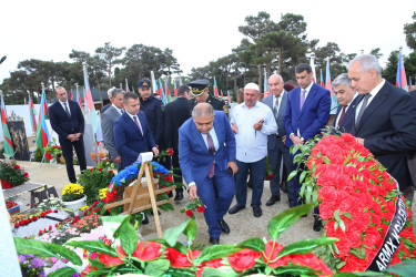 Antiterror əməliyyatı zamanı Şəhidlik zirvəsinə ucalmış şəhidimiz- Xəlilli Məhəməd İlqar oğlunun il mərasimi 23.09.2024