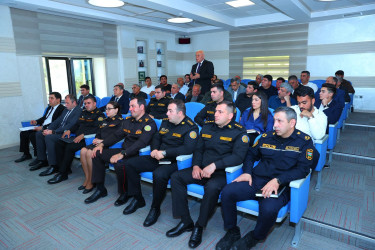 25 may 2026-cı il tarixində “Su hövzələrində insanların təhlükəsizliyinin təmin edilməsi” mövzusunda rayon müşavirəsi keçirildi