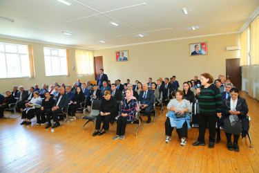 24 aprel 2025-ci il tarixində Binəqədi Rayon İcra Hakimiyyətinin başçısı Elxan Allahverdiyevin 6-cı mikrorayon sakinləri ilə səyyar qəbulu