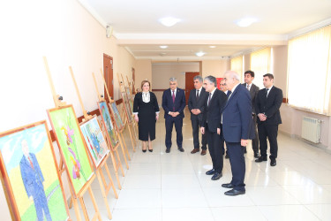 Ulu Öndər, xalqımızın Ümumilli lideri Heydər Əliyevin əziz xatirəsinə həsr olunmuş “Heydər Əliyev və Azərbaycan tarixi” mövzusunda elmi-praktik konfransın rayon mərhələsi 05.04.2024