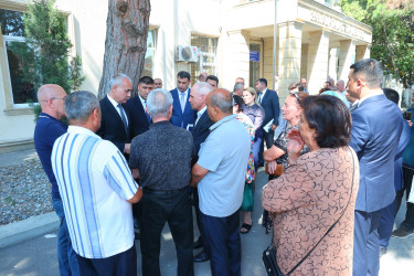 16 iyul 2026-cı il tarixində Binəqədi Rayon İcra Hakimiyyətinin başçısı Elxan Allahverdiyevin Biləcəri qəsəbəsinin sakinləri ilə səyyar qəbulu