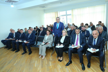 16 aprel 2026-cı il tarixində Binəqədi Rayon İcra Hakimiyyətinin başçısı Elxan Allahverdiyevin M.Ə.Rəsulzadə qəsəbə sakinləri ilə səyyar qəbulu