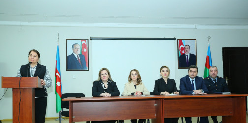 24 fevral 2026-cı il tarixində “Şəhərsalma və Memarlıq İli” çərçivəsində Binəqədi Rayon İcra Hakimiyyətinin təşkilatçılığı ilə H.Hüseynov adına 83 № li məktəb-liseydə “Uşaq hüquqlarının müdafiəsi” mövzusunda tədbir