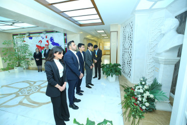 02 fevral 2026-cı il tarixində Binəqədi Rayon İcra Hakimiyyətində gənclərlə 2 Fevral-“Azərbaycan Gəncləri Günü”nə həsr olunmuş tədbir