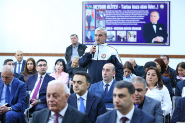 23 aprel 2026-cı il tarixində Binəqədi Rayon İcra Hakimiyyətinin başçısı Elxan Allahverdiyevin 8-ci mikrorayon sakinləri ilə səyyar qəbulu