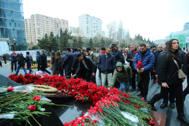 26 fevral 2026-cı il tarixində Xocalı soyqırımının 34-cü ildönümü ilə əlaqədar “Ana harayı” abidəsinin ziyarəti