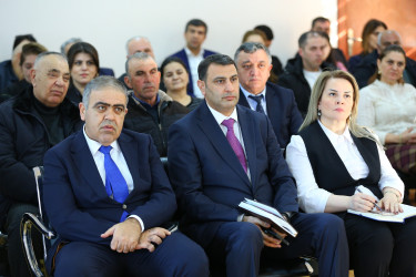 19 fevral 2026-cı il tarixində Binəqədi Rayon İcra Hakimiyyətinin başçısı Elxan Allahverdiyevin M.Ə.Rəsulzadə qəsəbə sakinləri ilə səyyar qəbulu