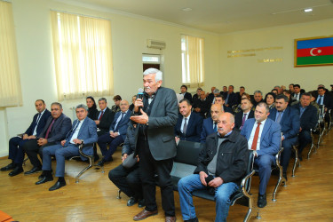 17 aprel 2025-ci il tarixində Binəqədi Rayon İcra Hakimiyyətinin başçısı Elxan Allahverdiyevin M.Ə.Rəsulzadə qəsəbə sakinləri ilə səyyar qəbulu