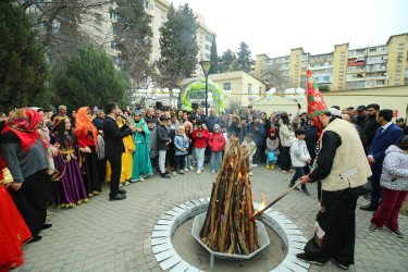 17 mart 2026-cı il tarixində “Şəhərsalma və Memarlıq İli” çərçivəsində Binəqədi rayonunda “Novruz bayramı” münasibətilə tədbir