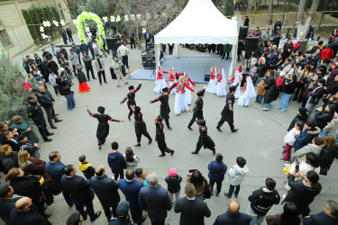 17 mart 2026-cı il tarixində “Şəhərsalma və Memarlıq İli” çərçivəsində Binəqədi rayonunda “Novruz bayramı” münasibətilə tədbir