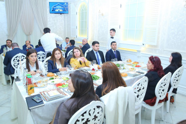 Binəqədi Rayon İcra Hakimiyyəti tərəfindən Ramazan ayı münasibətilə iftar süfrəsinin təşkilatı 06.04.2024