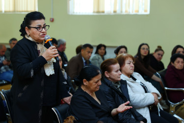 09 aprel 2026-cı il tarixində Binəqədi Rayon İcra Hakimiyyətinin başçısı Elxan Allahverdiyevin 9-cu mikrorayon sakinləri ilə səyyar qəbulu