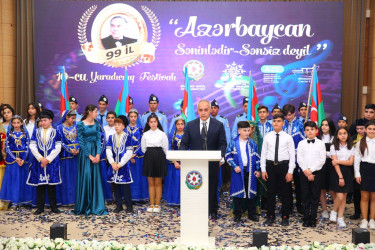 Binəqədi rayonunda “Azərbaycan Səninlədir - Sənsiz deyil!” 10-cu Yaradıcılıq Festivalı qaliblərinin “15 iyun–Milli Qurtuluş Günü”nə həsr olunmuş bayram konserti keçirildi.