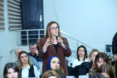 24 fevral 2026-cı il tarixində “Şəhərsalma və Memarlıq İli” çərçivəsində Binəqədi Rayon İcra Hakimiyyətinin təşkilatçılığı ilə H.Hüseynov adına 83 № li məktəb-liseydə “Uşaq hüquqlarının müdafiəsi” mövzusunda tədbir